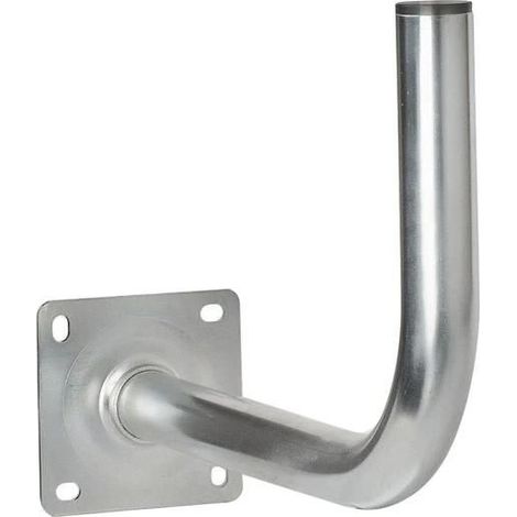 Support mural pour antenne - EXTRALINK - L400 - Bras 400 mm - Tube 38×1,5 mm - Acier galvanisé (1/2)