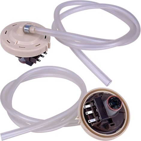 Capteurs de niveaux d'eau pour machines à laver automatiques Pièce de rechange pour laveuse Pressostat Assemblage avec rondelle de tuyau Pièces de rechange