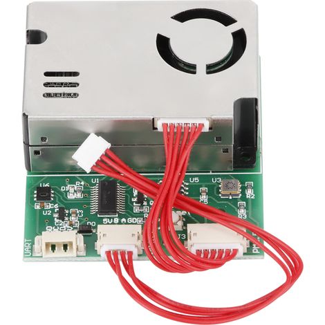 Module détecteur de poussière et de particules de fumée 6 en 1 avec câble pour purificateur d'air PM2.5 (1/5)
