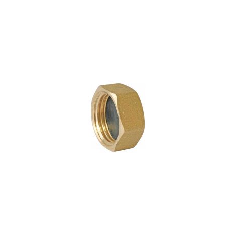 Bouchon laiton brut femelle auto-étanche 1/2" - 870-15 - Fixoconnect - Ayor (1/3)