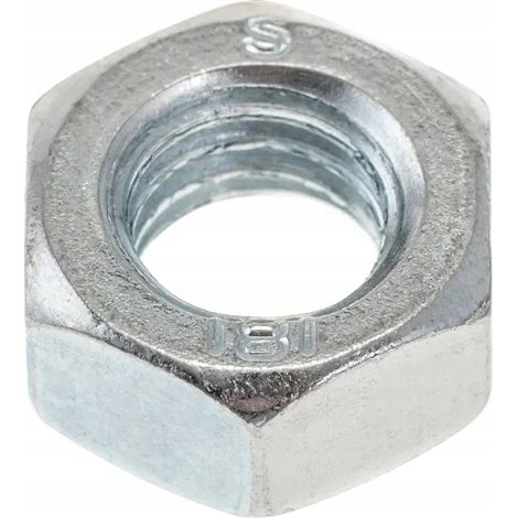 Tuerca hexagonal DIN934 M16, galvanizada, clase 5 (1/5)