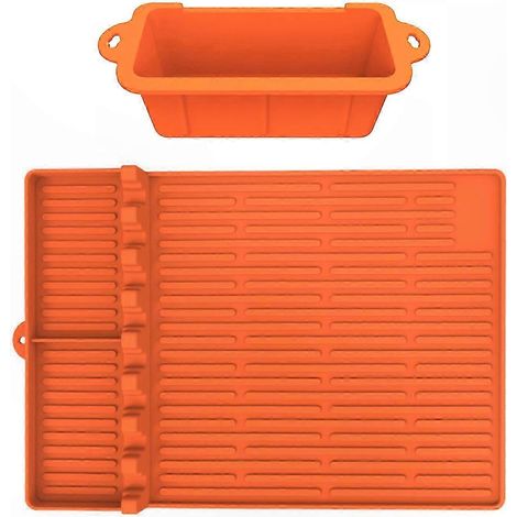 Moules à graisse réutilisables pour barbecue, bacs de récupération en silicone, plaques de cuisson et grilles, lot de protections anti-gouttes, accessoires de cuisson durables (1/4)