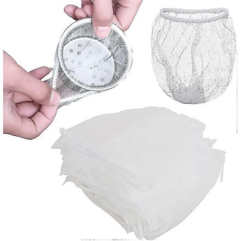 Filet d'évier jetable, sac passe-évier, sac en filet pour évier, sac à mailles fines pour la cuisine, pour éviers de cuisine et de salle de bain (200) (1/5)