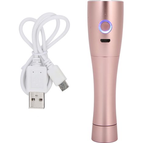 Brumisateur Visage Nano - 25 ml - Humidificateur Portable Pour Visage Et Environnement - Rose (1/5)