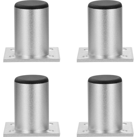 4 Pieds Aluminium 100mm Charge 50kg Canapé (1/4)