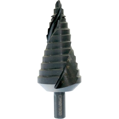 PROTECO strumento di® HSS tialn professionale a gradini carboy KONUS punta trapano per metallo 6 – 38 mm (1/4)