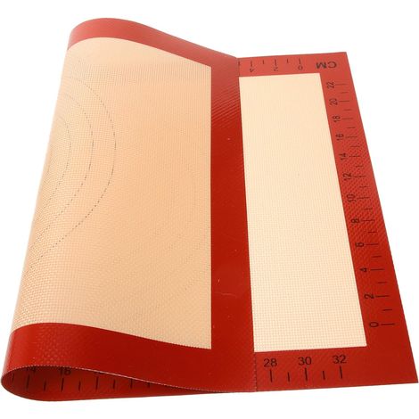 Tapis de Cuisson Silicone Réutilisable Antiadhérent et Résistant Chaleur pour Pâtisserie et Barbecue Feuille de Cuisson Alimentaire Sûre pour Four'-'- (1/5)