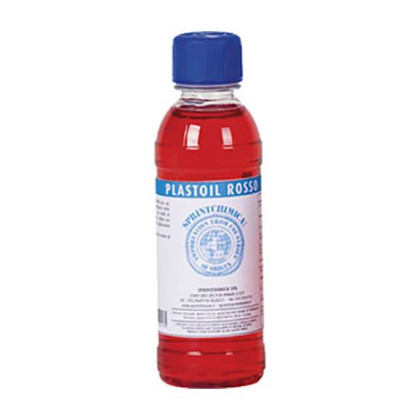 OLIO PAGLIERINO PLASTOIL - ROSSO ML 250- 12 pezzi