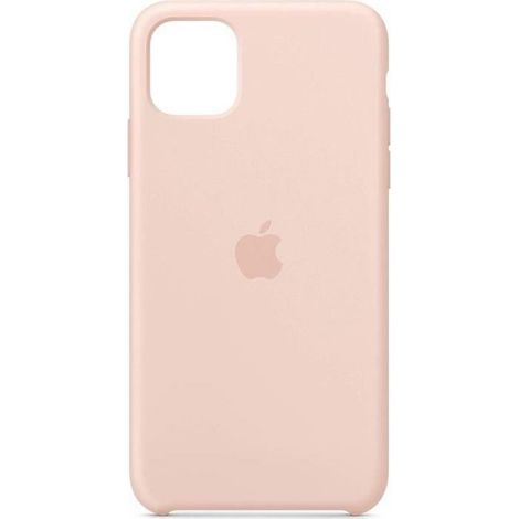 Apple Coque iPhone 11 en Silicone Rose des Sables Liquide Anti-Rayure Housse Protection Silicone Anti-Patinage Gel pour iPhone 11 (1/4)