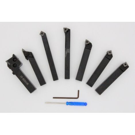 Set di punte a doppia faccia con alesatore