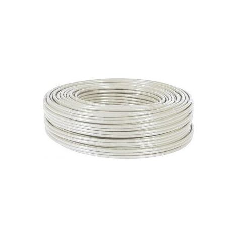 Câble FTP catégorie 6 100m – Cuivre nu massif – 4 paires torsadées – Écran Alu/Pet – Flamme retardant EN50575 – Id Cables (1/3)