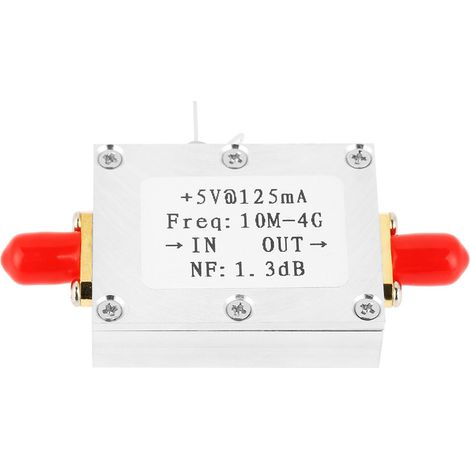 module d'amplificateur à faible bruit (LNA) large bande 0,01-4 GHz 21 dB (1 pièce) (1/5)