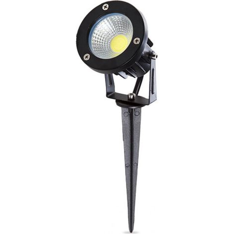 LED-Gartenstrahler 9W 810Lm 6000K Spike 50.000H [SL-CPDC09-9W-CW] (1/3)