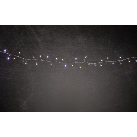 TrendLine LED Lichterkette 120 LED, warmweiß/kaltweiß Beleuchtung Deko (1/3)