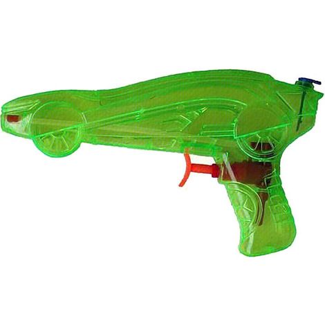 Marbueno Pistola de Agua Plástico Presión Color Verde Jardín