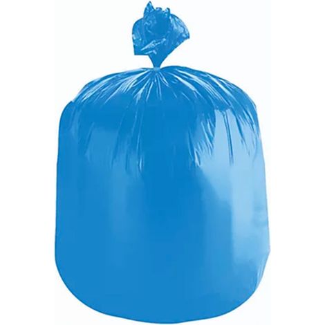 Lot 500 sacs poubelle à déchet Rouleaux de 20L 30L 50L 100L 110L 130L Litres Taille - 110L-BLEU