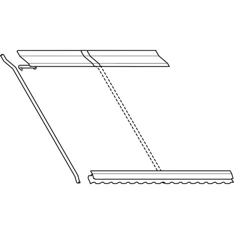 Erweiterungs-Zubehör-Set WTS-F1 Indach vertikal Ausf. 2X1EZ-IV-Z,Bi Ziegel/Bi. - 48011100102 von Weishaupt