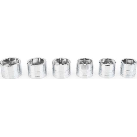 Satra SKT-6 Juego de 6 vasos de acero cromado