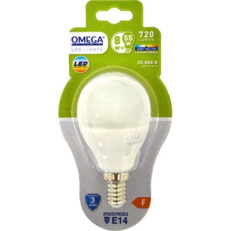 SFERA LED P45 8W E14 360LM 4000K