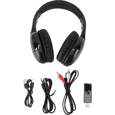 Casque sans fil pour TV, Bluetooth avec émetteur, pliable (1/5)