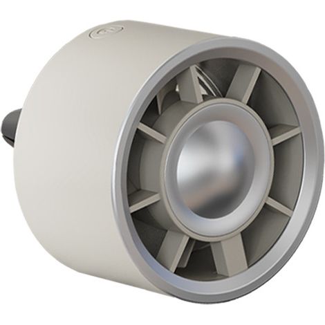 Ventilador de refrigeración para coche, USB, 3 velocidades, con luz (color caqui) (1/5)
