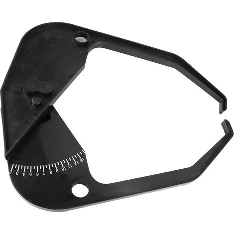 CSPARKV (3,9 × 3,9 × 3,6 cm), herramienta de medición de llantas, calibrador de neumáticos profesional para repuestos de accesorios de coche (1/4)