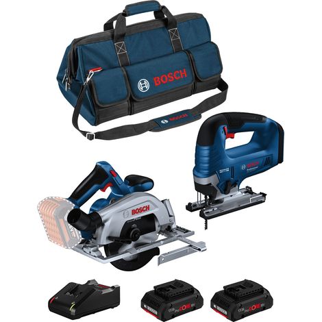 BOSCH Kit BK2022BAG (GKS 18V-57-2 + GST 18V-125 B + 2 x 4,0 Ah ProCORE + GAL18V-40 + HDBAG)
