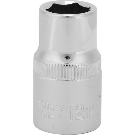 12mm Metric Hex Socket Chrome Vanadium Steel Bolt Nut Removal Tool (1/5)