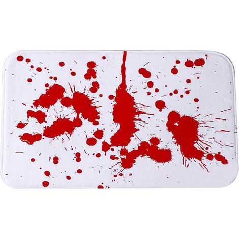 Couverture de paillasson d'Halloween Tapis de bienvenue Paillasson décoratif d'Halloween Tapis anti-dérapant pour l'intérieur et l'extérieur (1/2)