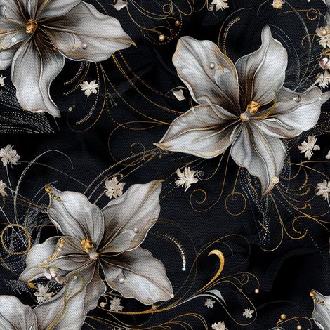 Tela decorativa para exteriores Oxford - Motiv Blumen I DX5600 (1/5)