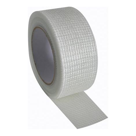 Toolland Cinta de fibra de vidrio, autoadhesivo, flexible, ingenio, 50 mm x 30 m (1/2)