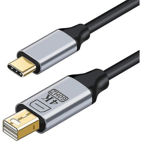 cable-thunderbolt-3-usb-c-vers-mini-dp-type-c-vers-displayport-4k-60-hz-213924508 (1/3)