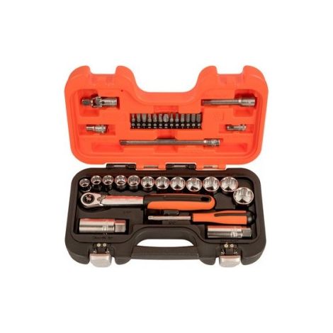BAHCO - Jeu de douilles 3/8" - 34 pcs