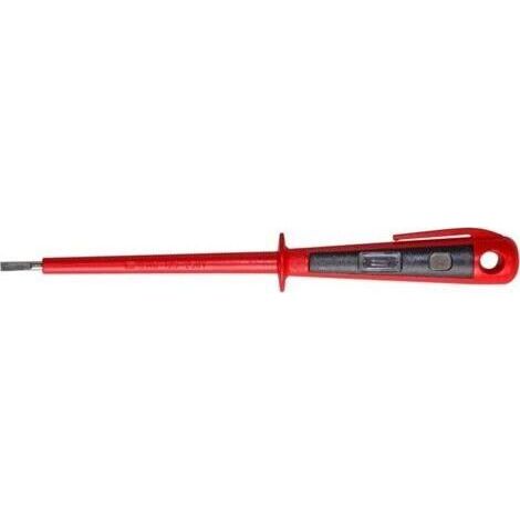Spannungsprüfer/Phasenprüfer bis 250 V rot/schwarz 190 mm (1/4)
