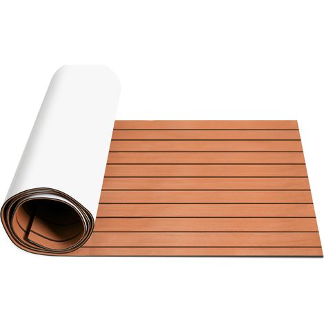 Swanew – Tapis de sécurité EVA antidérapant 240x60x0.6cm – Résistance aux chocs et à l'humidité – Pour yachts, bateaux et sols marins (1/5)