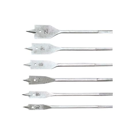 Forets bois hexagonaux Top Tools 60h860 10-25 mm 6 pièces