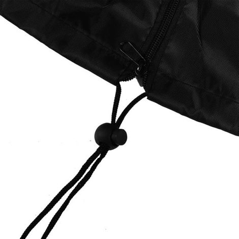 Couvercle Enrouleur Tuyau - Tissu Oxford 420D Impermeable - Pour Enrouleur Tuyau 10 a 40 M - Noir - 55 x 55 x 30 Cm (1/5)