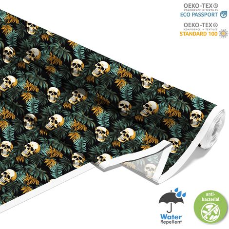 TESSUTI DECORATIVI PER ESTERNI OXFORD - Motivo Teschio I DX4473 (1/5)