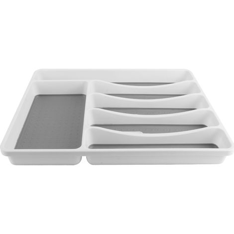 Organisateur de tiroir pour couverts, rangement pour couteaux et fourchettes, boîte de rangement pour couverts, accessoire de cuisine (1/5)