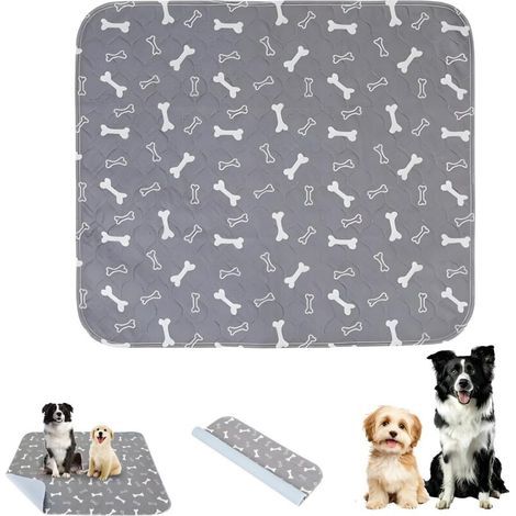 Welpen-Trainingspad mit Pheromonen, hygienisch, waschbar und wiederverwendbar, auslaufsicher, geruchsabweisend, wasserdicht, rutschfeste Unterseite, 80 x 70 cm (1/5)