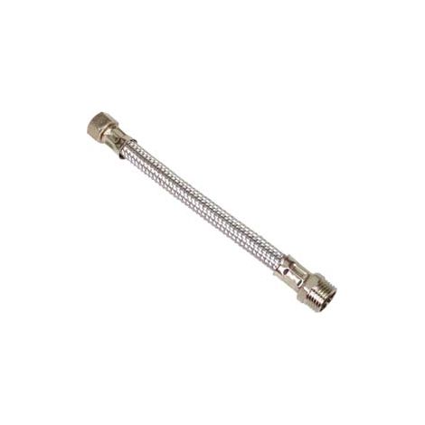FLESSIBILE INOX M1/2 - F3/8- - M 1/2 F 3/8 cm.30 - 10 pezzi AGLAIA