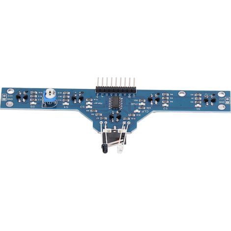 Infrarotsensormodul zur Hindernisvermeidung, 5-Kanal-Tracking für intelligente Autos, Roboterspielzeug (1/5)