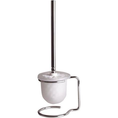 Sapho X-Round - Brosse de toilette indépendant, chrome XR302 (1/2)
