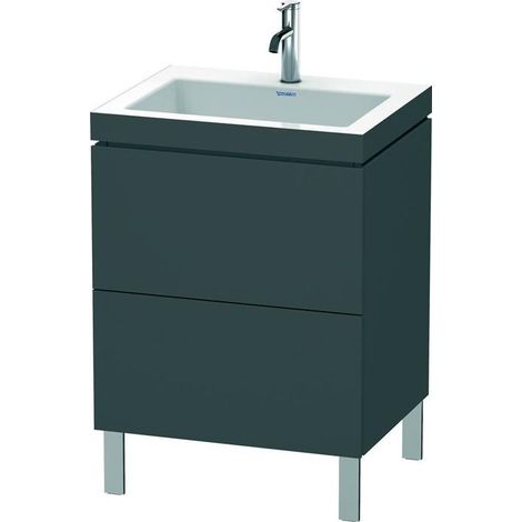 Duravit L-Cube c-bonded Set stehend, 2 Schubkästen, ohne (1/5)