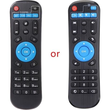 Couleur NOIR Télécommande de remplacement pour Mecool V8S M8S PRO W M8S PRO L M8S PRO Android TV boîtier décodeur accessoire (1/3)