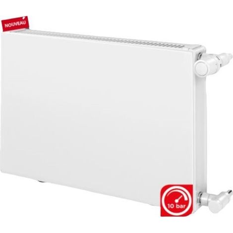 Radiateur Acier Eau Chaude 1208W L800xH750mm FINIMETAL Reggane 3010 Plan Compact - 21KP7500800 (1/3)