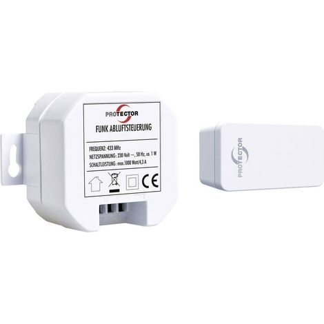 Protector Controllo gas scarico senza fili ASK-6020 1000 W Bianco (1/5)