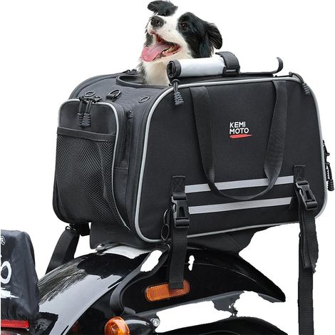 Transporteur pour animaux, approuvé par les compagnies aériennes, design extensible, Noir