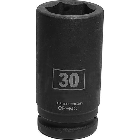Douille pour clé à choc Hexagonal, 30.0mm Carré 3/4" ( Prix pour 1 )