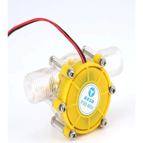 Mini pompe à débit d'eau bricolage, générateur de charge, turbine hydroélectrique, micro-robinet hydraulique, stable (1/3)